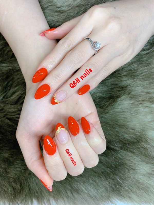 Organic gel overlay on real nails - 3 sessions